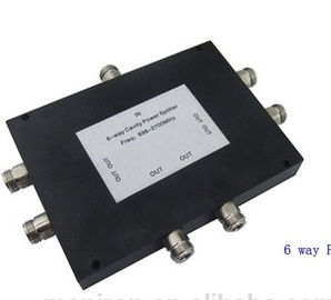 Rf 6 Way Microstrip Power Divider With 12-18ghz N Female Connector / Sma Female