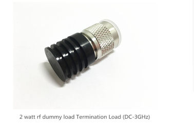 2 Watt Rf Termination Load , Coaxial Dummy Load DC-3GHz Connector 50 OHM Impedance