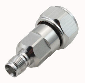 Low PIM RF coaxial connector 4.3-10 mini din female to  NEX10 Male adapter
