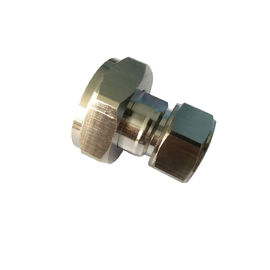 Mini Din 4.3-10 Male To Mini Din male RF Coaxial Connectors Adaptor Silver Plated