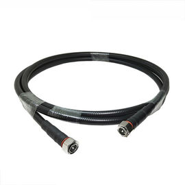 rf jumper cable with 4.3-10 male to 4.3-10 male connector for 1/2 superflexible cable 2 meter length