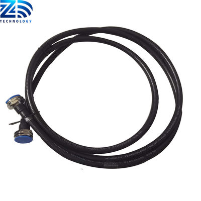 Customized length 1/2 super flexible din male to din male straight connector 7/16 male Jumper cable