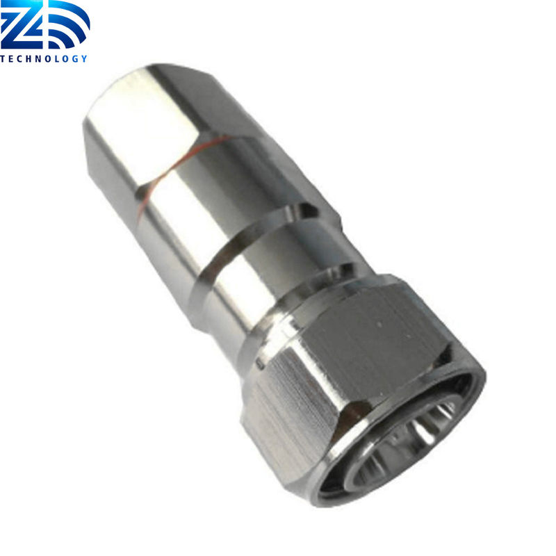 Factory Price RF Coaxial connector 4.3-10 Mini din male for 1/2" Superflexible feeder cable
