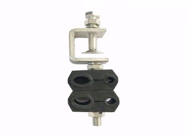 Outdoor Wear Resistant Fimo Cable Clamps With SUS304 / Steel Dacro Bracket