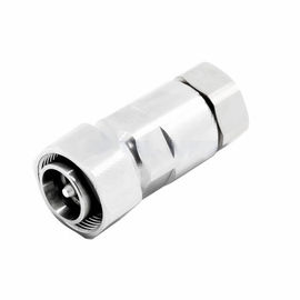 High Frequency RF Coaxial Connector 4.3-10 Mini Din Male for 1/2" Flexible Cable