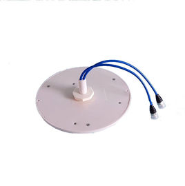 698-2700MHz Ceiling Flat High Gain Directional Cellular Antenna Double Port MIMO Omni Directional