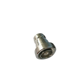 50 Ohm Electrical RF Coaxial Connectors 4.3-10 Female To Din 7/16 Straight Female Adapter