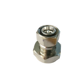 Mini Din 4.3-10 Male To Mini Din male RF Coaxial Connectors Adaptor Silver Plated
