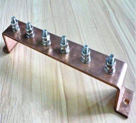 Electrical Material Copper Busbar Connector for Grounding