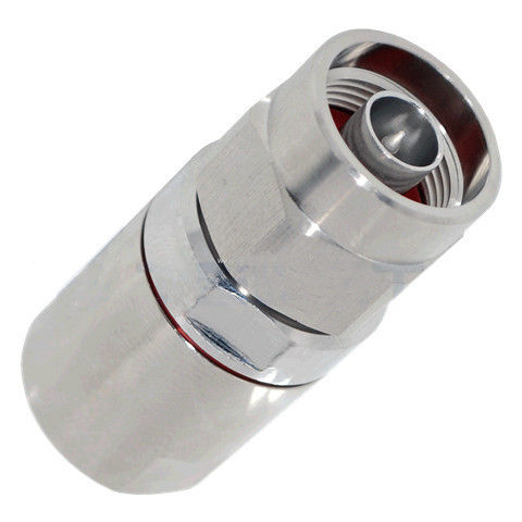 Custom Outdoor RF Coaxial Connectors N Male To 1 / 2 '' Coaxial Cable