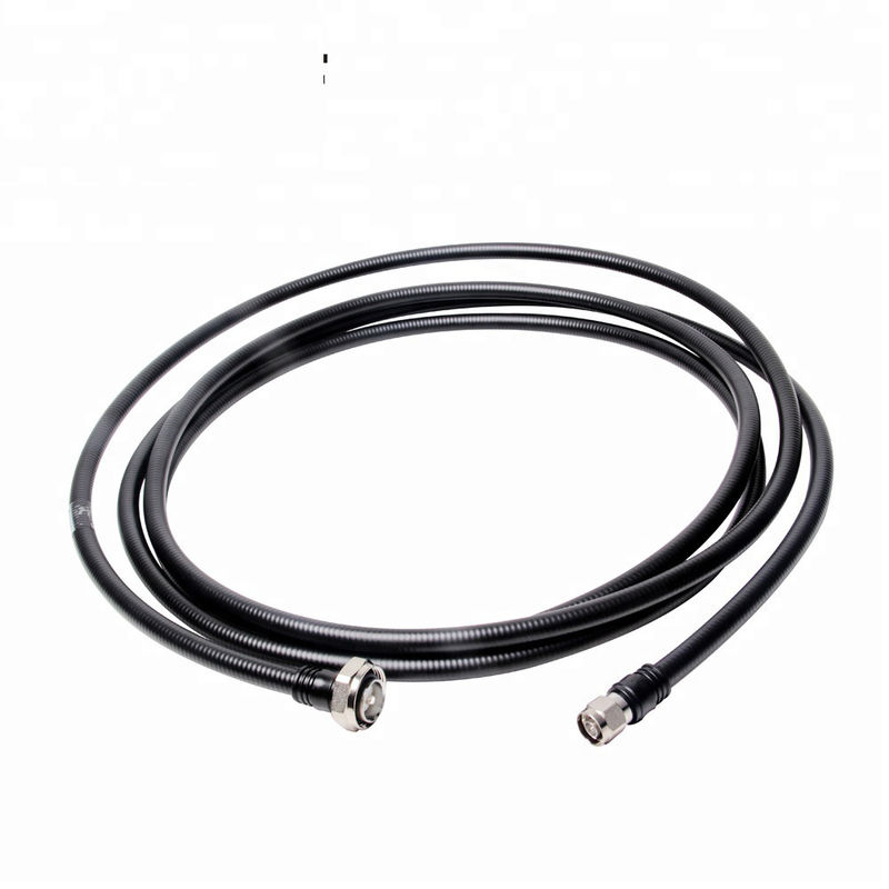 3 Meter 1/2" jumper cable with N male to DIN male connector